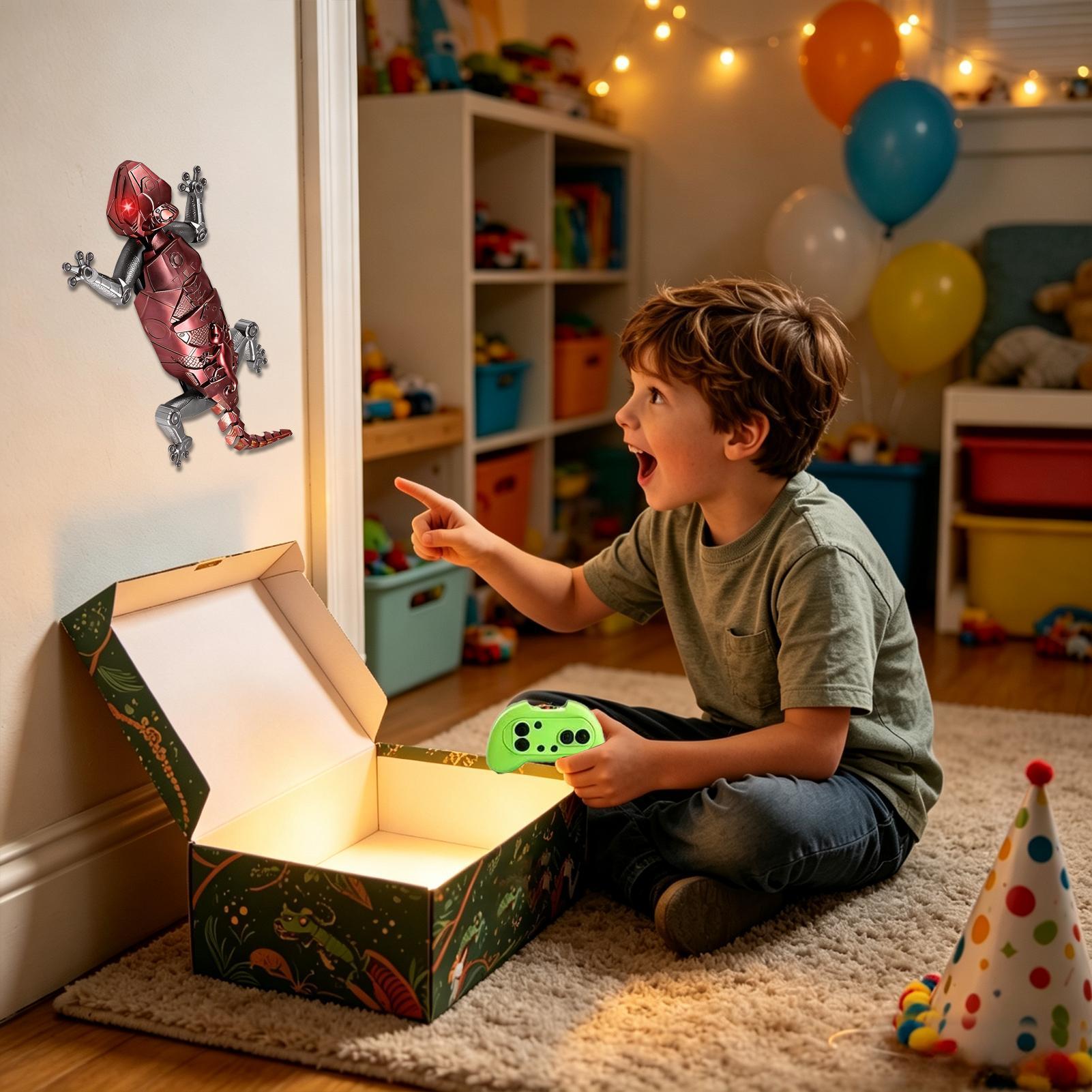 Gecko Lighting & Decor - لعبة حيوان جديدة تعمل بالتحكم عن