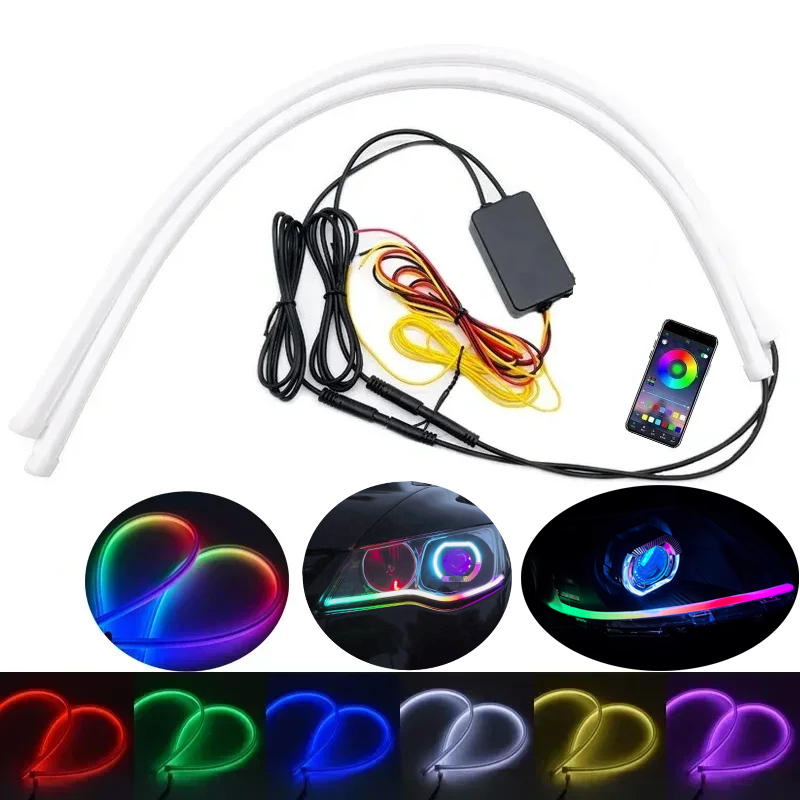 Lighting Bolt Decor - سيمفوني DRL سيارة LED النهار تشغيل