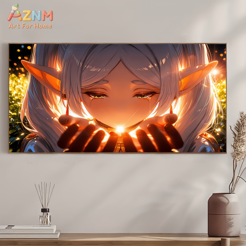 Lighting Decor And Beyond - لوحة فنية جدارية من قماش الأنيمي