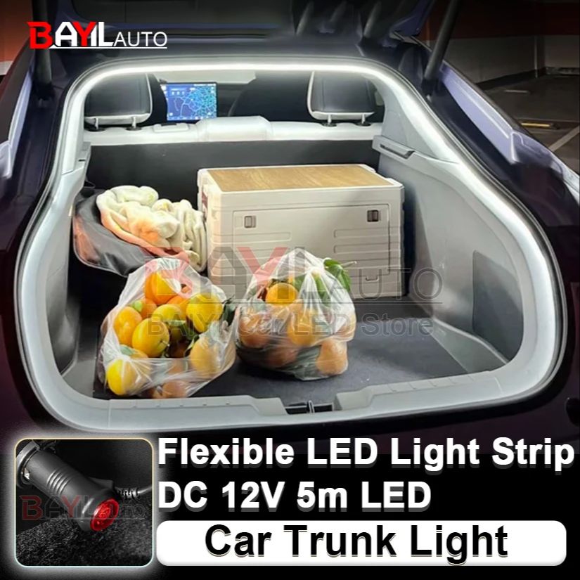 Lighting Bolt Decor - سيارة جذع ضوء تعديل الإضاءة المحيطة