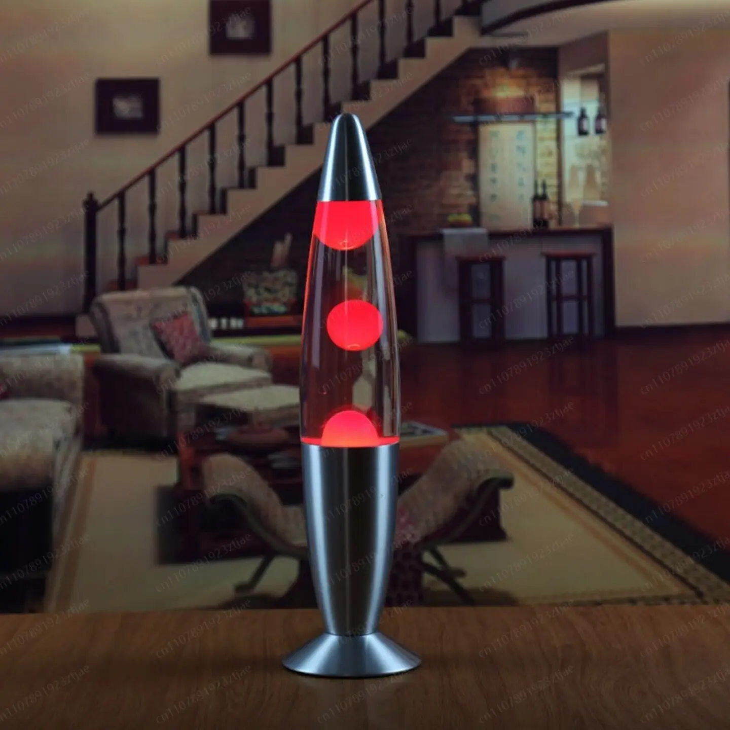 Lava Lamp Desktop - مصباح طاولة بتصميم قنديل البحر البلانكتوني