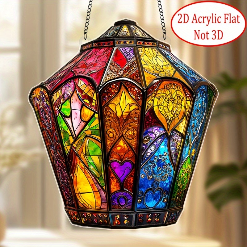 Unique Lighting Decor - فانوس على الطراز البوهيمي، تصميم معلق