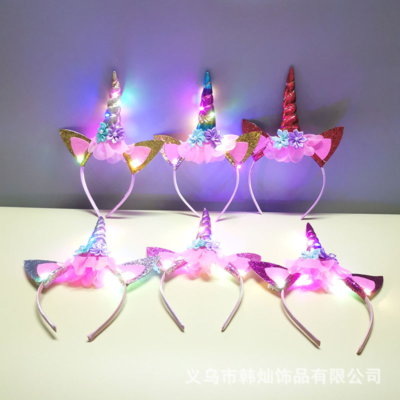 عصابة رأس جديدة على شكل وحيد ا - مراجعة Unique Lighting Decor وسعره