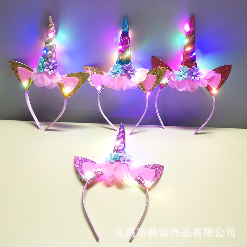 عصابة رأس جديدة على شكل وحيد ا - مراجعة Unique Lighting Decor وسعره