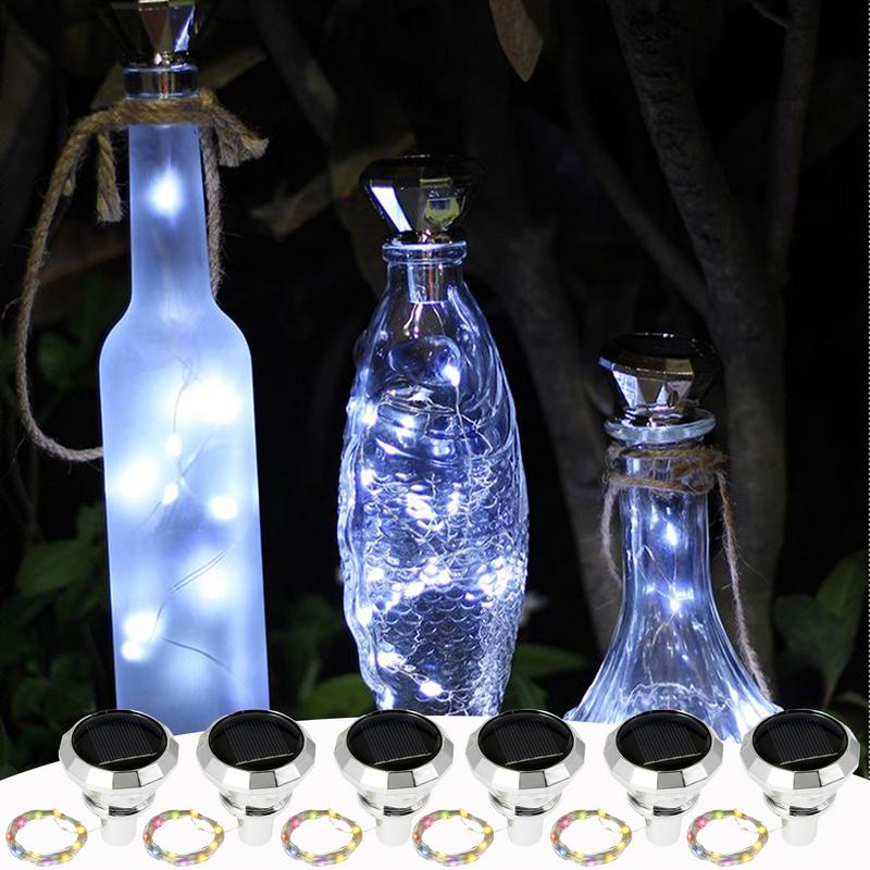 أضواء للزجاجات 6X أضواء الفلين - مراجعة Decor Lighting Cork وسعره