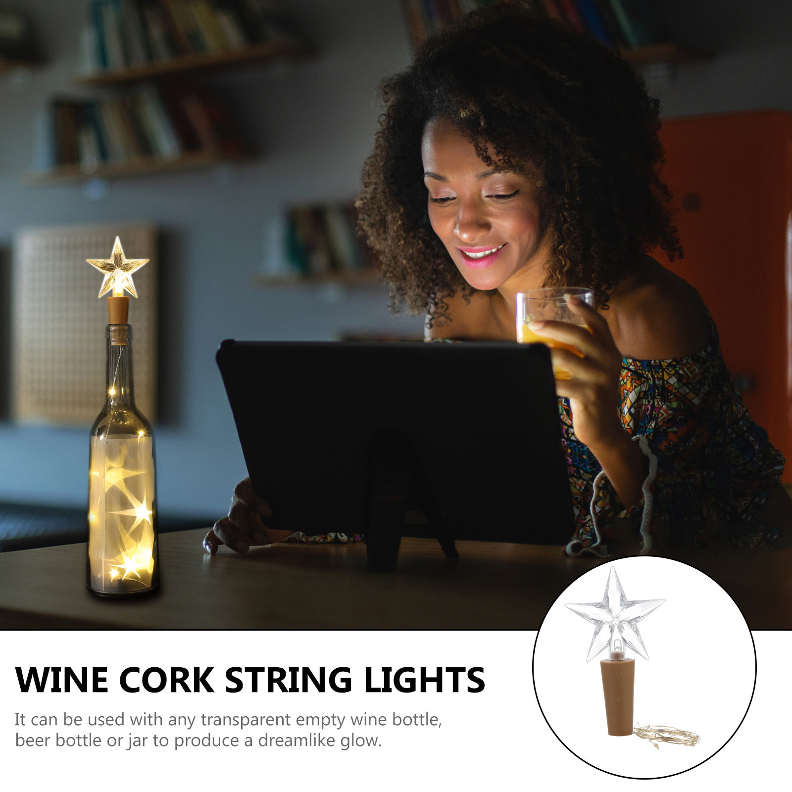 قطعتان من أضواء LED على شكل سد - مراجعة Decor Lighting Cork وسعره