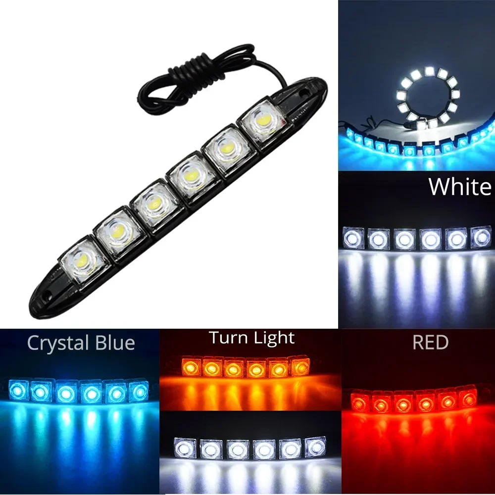2 قطعة LED مقاوم للماء DRL ضوء - مراجعة Lighting Bolt Decor وسعره