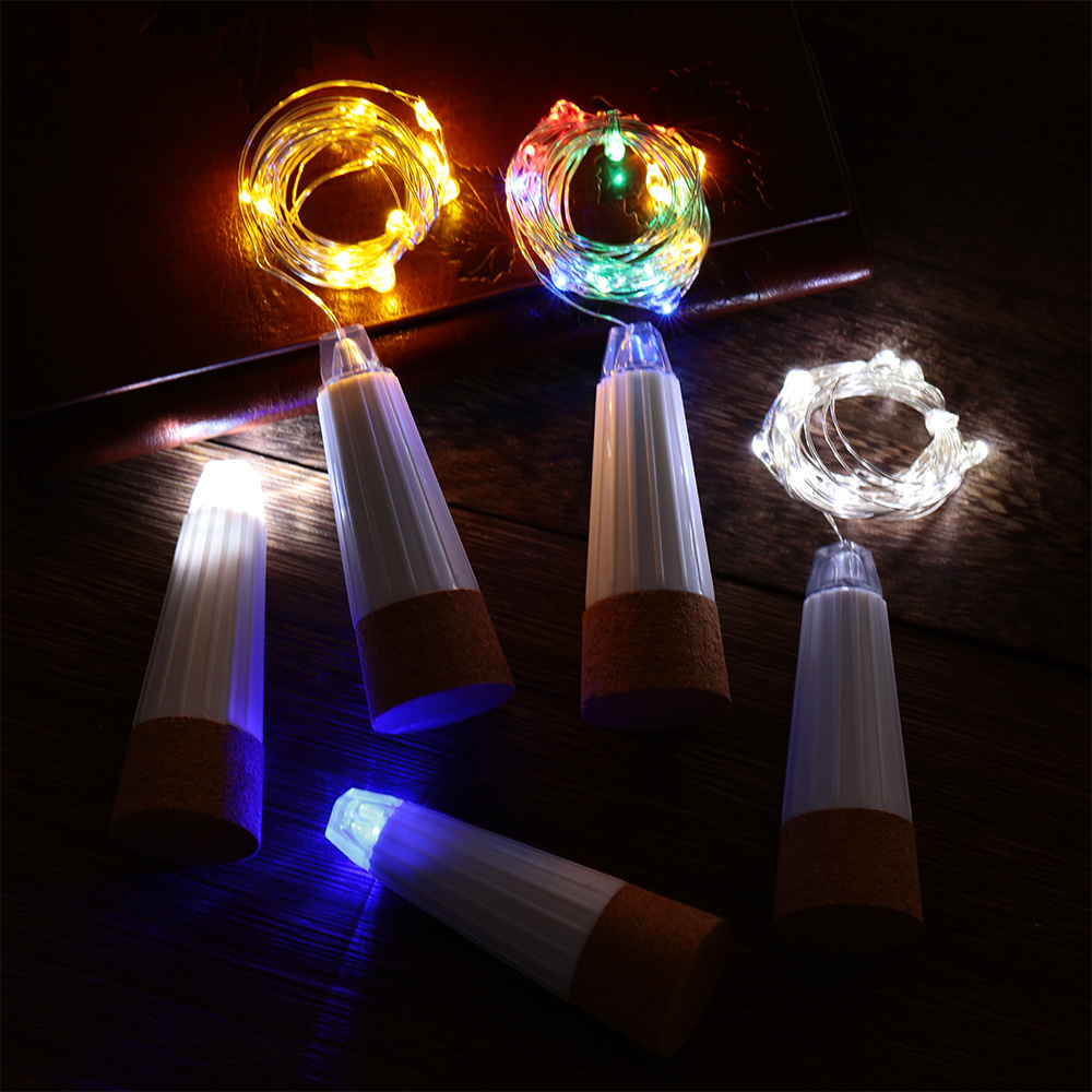 2 متر 20 LED زجاجة الفلين الجن - مراجعة Decor Lighting Cork وسعره