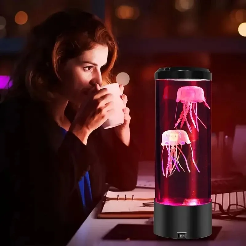 قنديل البحر الحمم مصباح حوض ال - مراجعة Lava Lamp Desktop وسعره