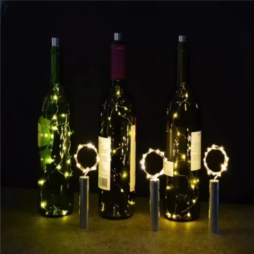 LED زجاجة النبيذ الفلين ضوء ال - مراجعة Decor Lighting Cork وسعره