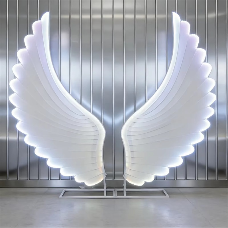 أجنحة ملاك مضيئة، إكسسوارات إض - مراجعة Lighting Decor For Wedding وسعره