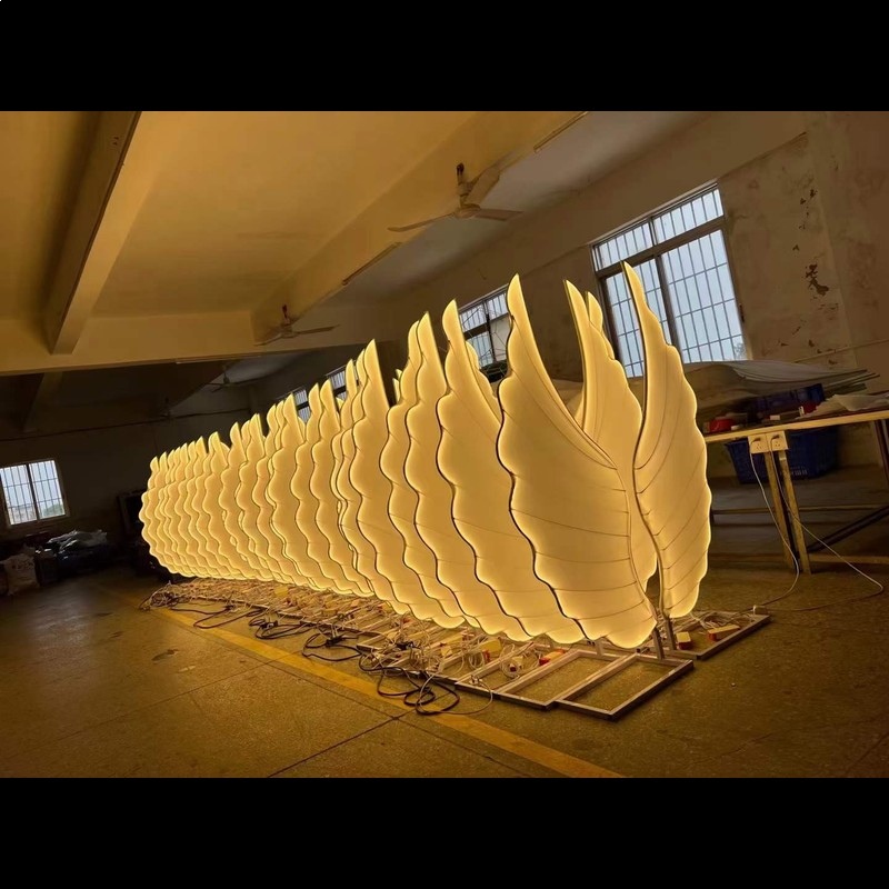 أجنحة ملاك مضيئة، إكسسوارات إض - مراجعة Lighting Decor For Wedding وسعره
