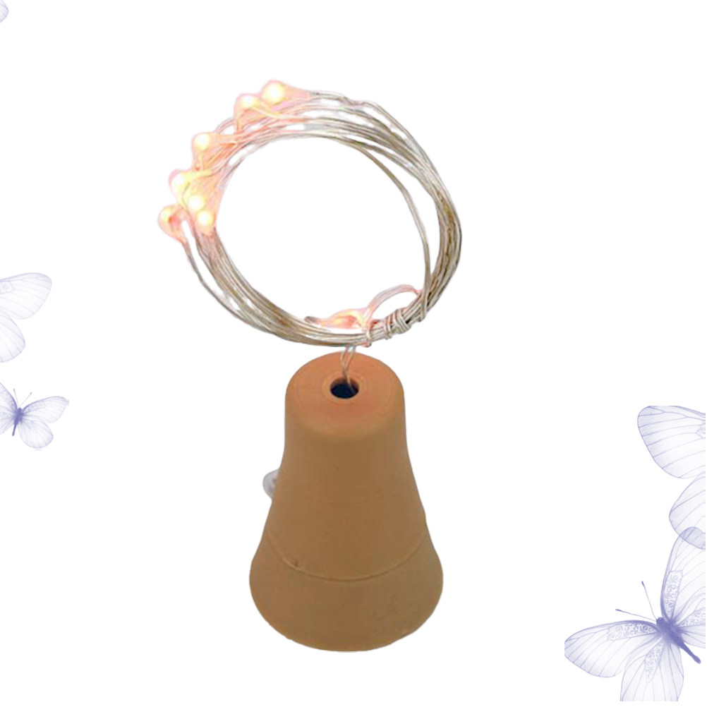 10 أضواء LED على شكل سدادة زجا - مراجعة Decor Lighting Cork وسعره