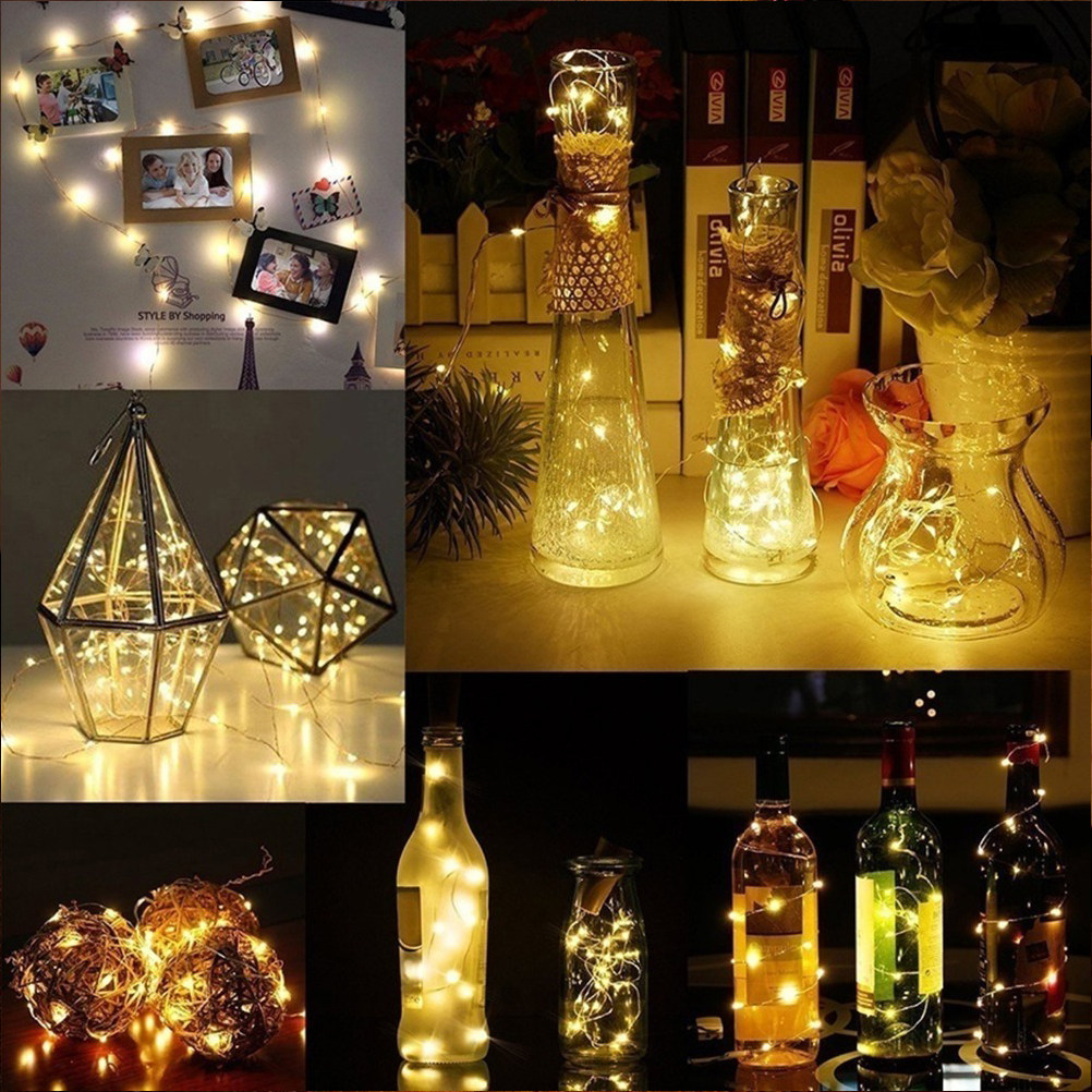 10 أضواء LED على شكل سدادة زجا - مراجعة Decor Lighting Cork وسعره