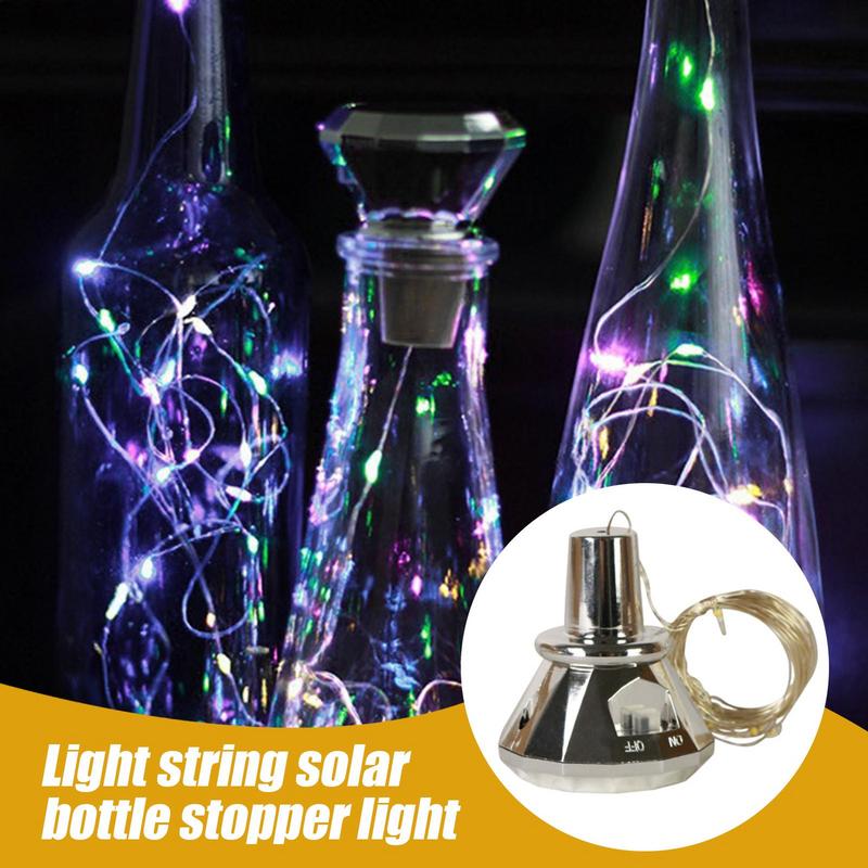 أضواء زجاجة النبيذ مع الفلين 6 - مراجعة Decor Lighting Cork وسعره