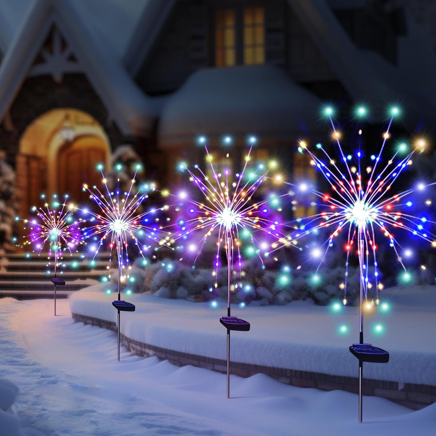 أضواء LED شمسية على شكل ألعاب  - مراجعة Outdoor Lighting Wedding Decor وسعره