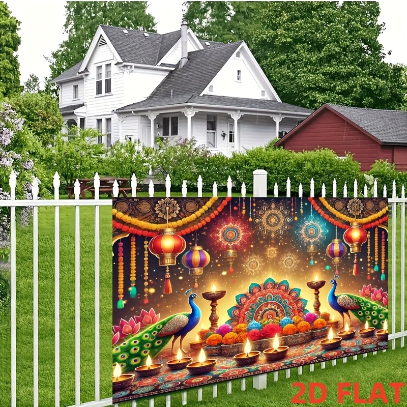 فانوس طاووس لديوالي، نمط ماندا - مراجعة Lighting Decoration For Diwali وسعره