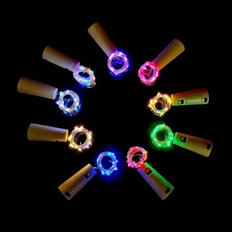 أضواء زجاجة النبيذ LED مع الفل - مراجعة Decor Lighting Cork وسعره