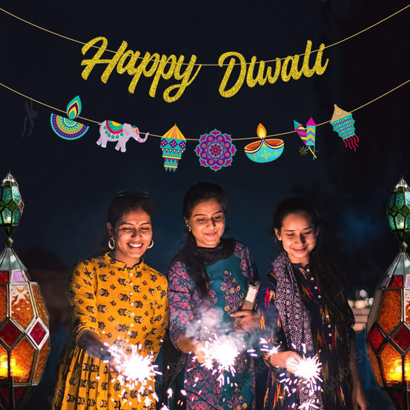 ديكورات حفلات ديوالي، لافتة لا - مراجعة Lighting Decoration For Diwali وسعره