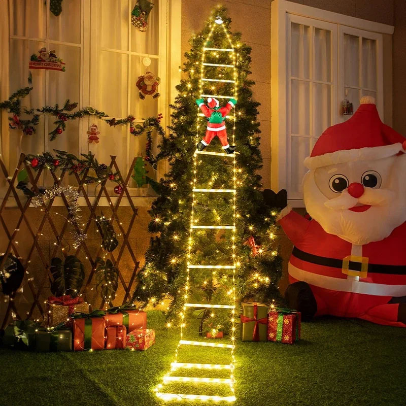 أضواء عيد الميلاد LED، سلسلة إ - مراجعة Lighting Christmas Decor وسعره