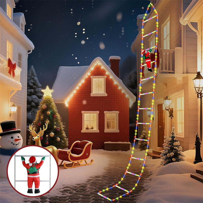 أضواء عيد الميلاد LED، سلسلة إ - مراجعة Lighting Christmas Decor وسعره