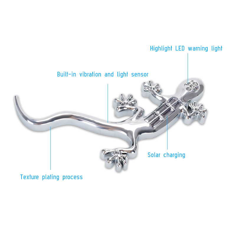 Led سيارة أبو بريص الشمسية تحذ - مراجعة Gecko Lighting & Decor وسعره