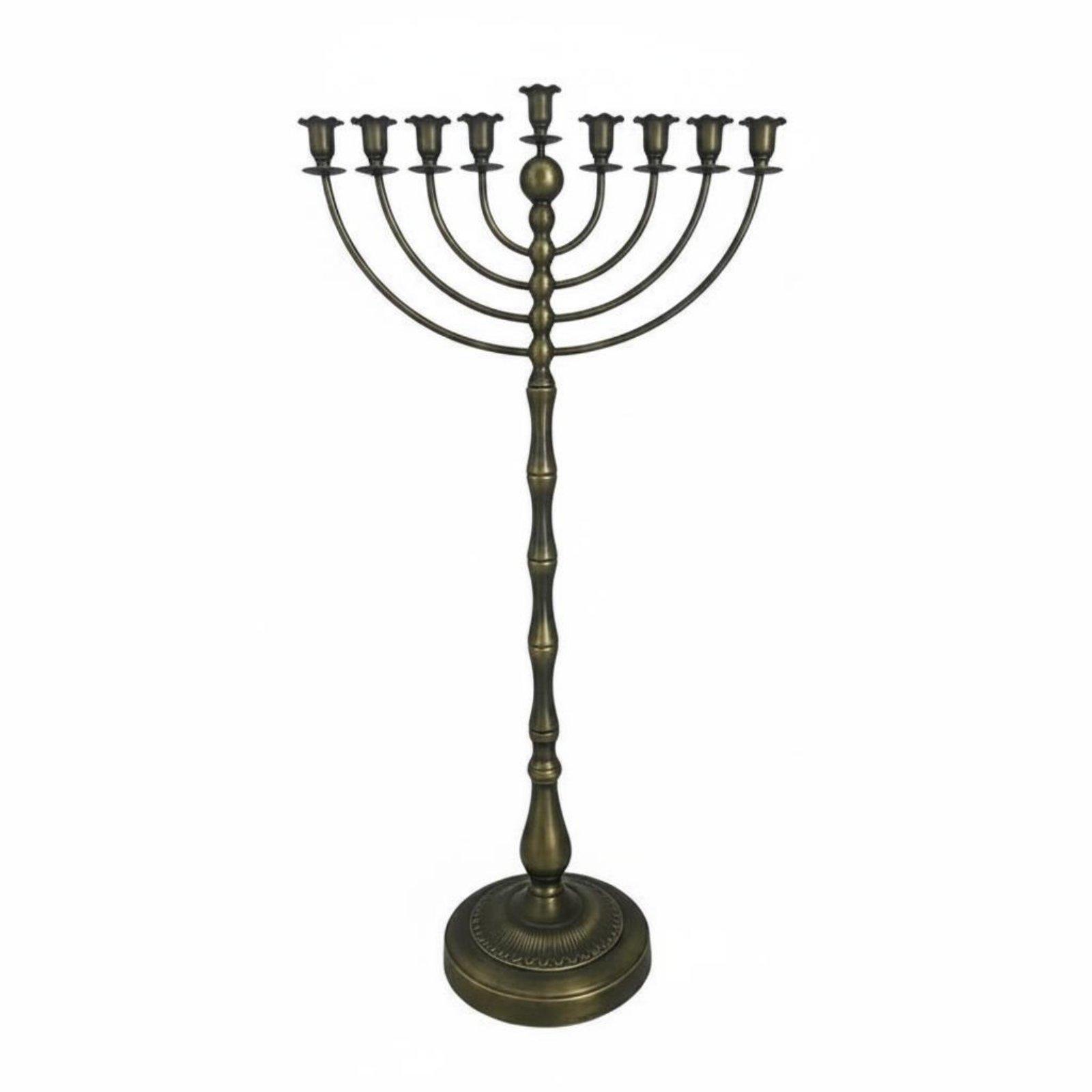 حامل مينورا برونزي عتيق، هيكل  - مراجعة Elegant Decor & Lighting Llc وسعره