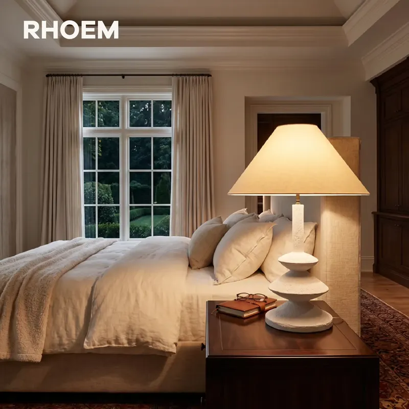 مصباح طاولة بيسارو من RHOEM لل - مراجعة Lighting Decor For Living Room وسعره