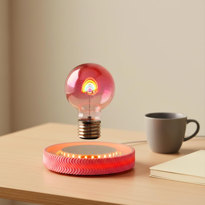 مصباح LED لاسلكي عائم للمكتب،  - مراجعة Unique Lighting Decor وسعره