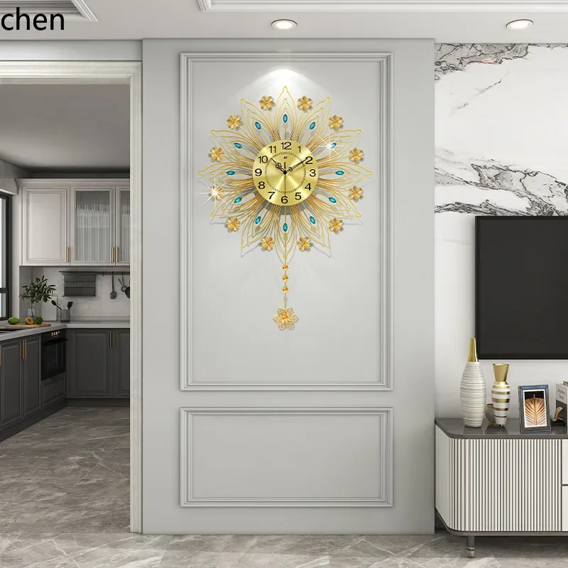 ساعة حائط TQH-i7.7 على الطراز  - مراجعة Lighting Decor For Living Room وسعره