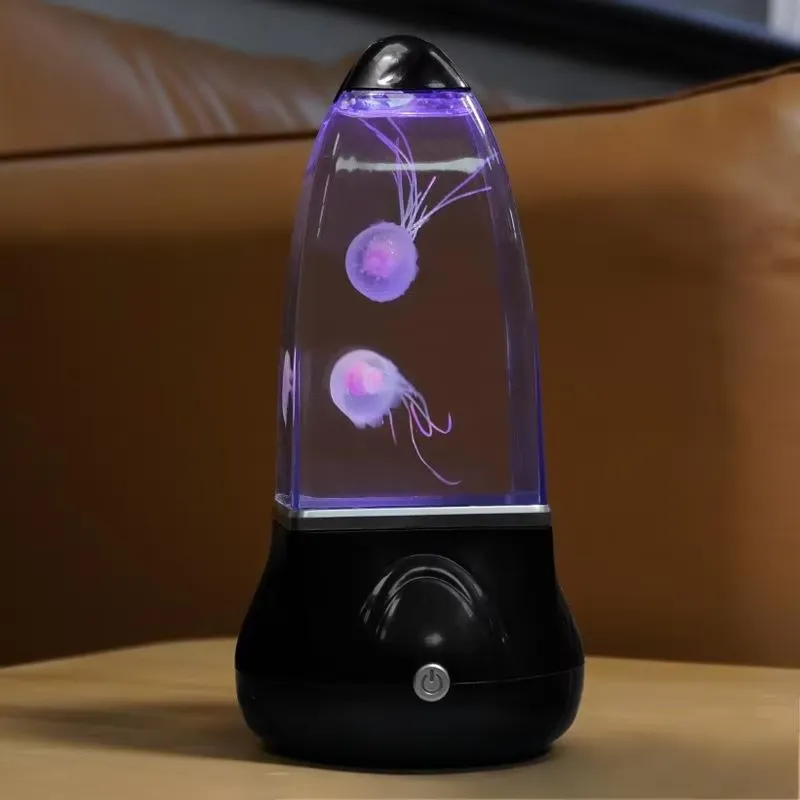 مصباح لافا على شكل قنديل البحر - مراجعة Lava Lamp Desktop وسعره