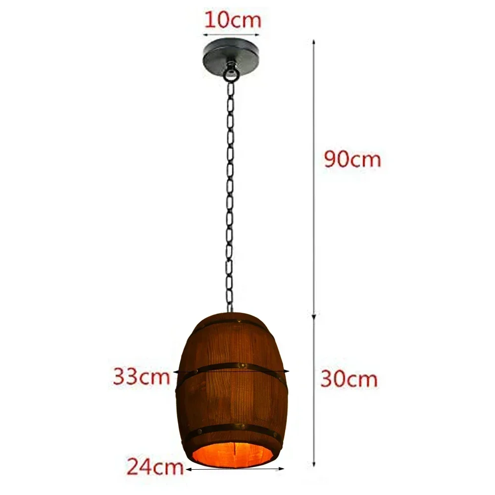 مصباح ريفي عتيق، ثريا خشبية مع - مراجعة Lighting Decor For Living Room وسعره