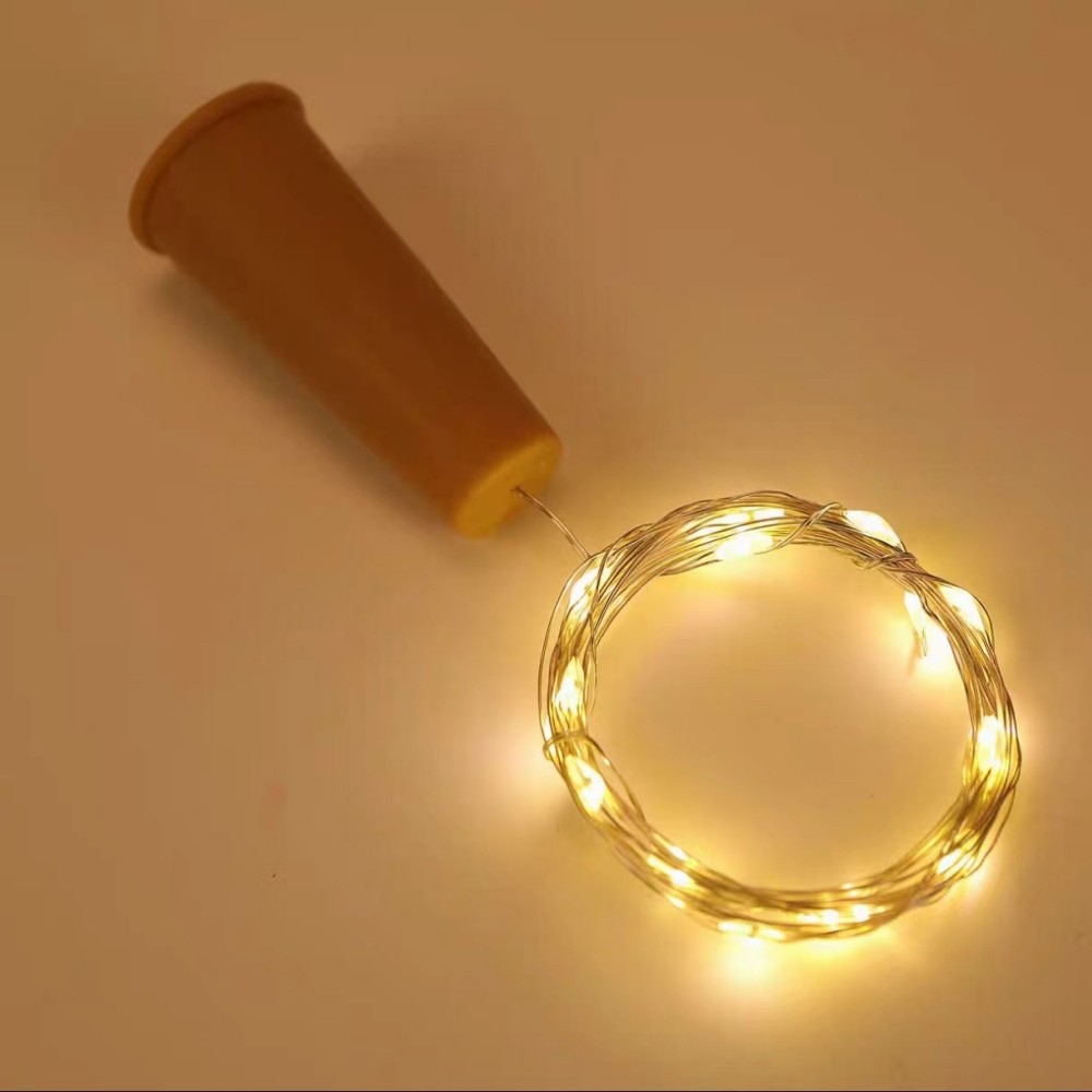 بار LED زجاجة النبيذ الفلين 2  - مراجعة Decor Lighting Cork وسعره