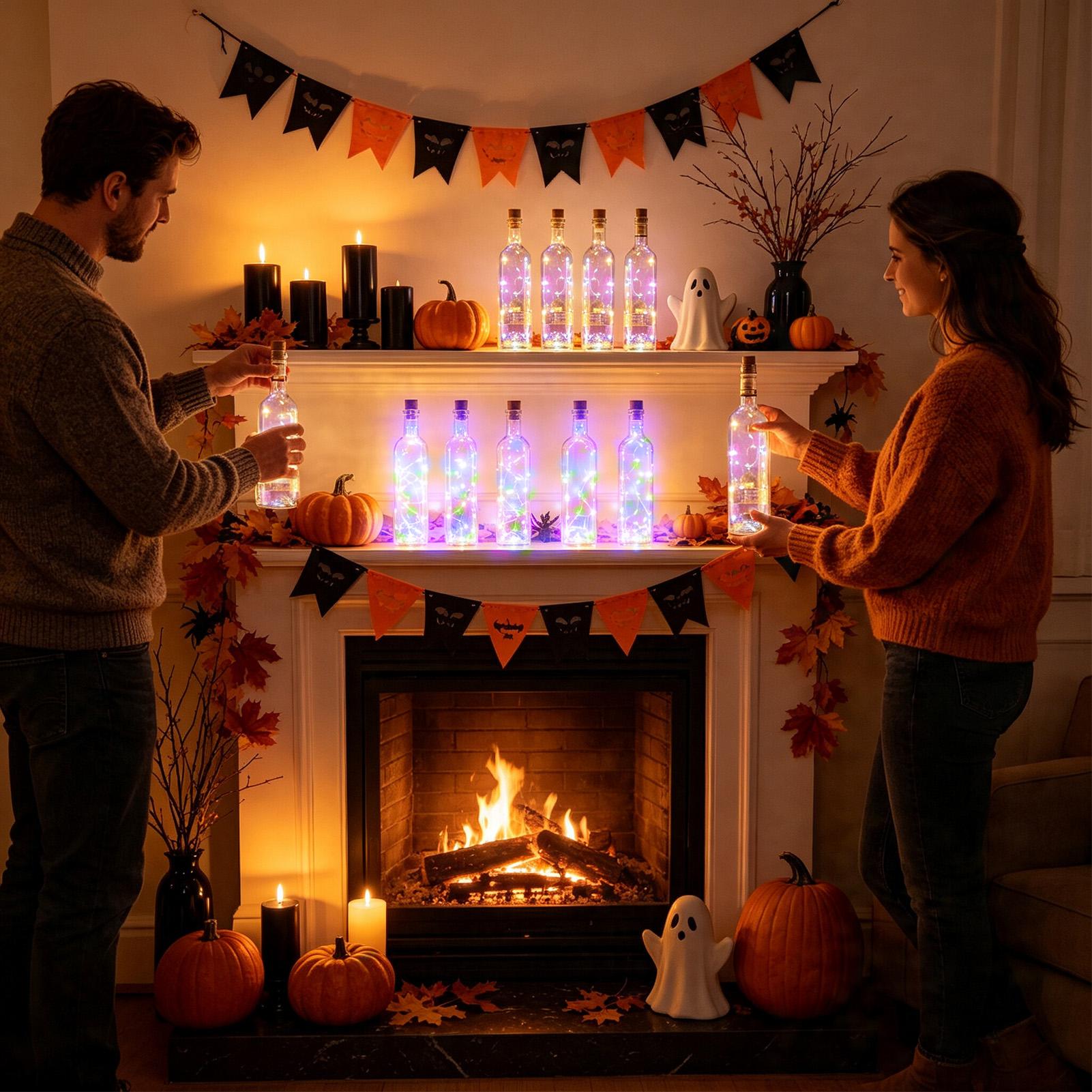 أضواء زجاجات النبيذ الشمسية، 6 - مراجعة Decor Lighting Cork وسعره